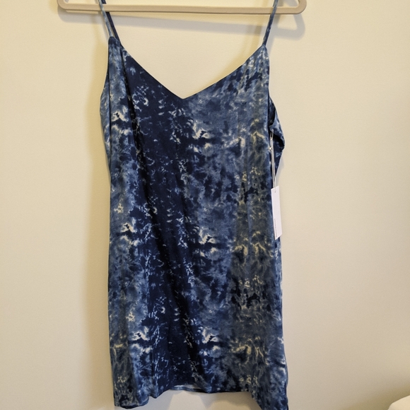 Reformation Seville Tie Dye Georgette Mini Dress - Picture 6 of 8